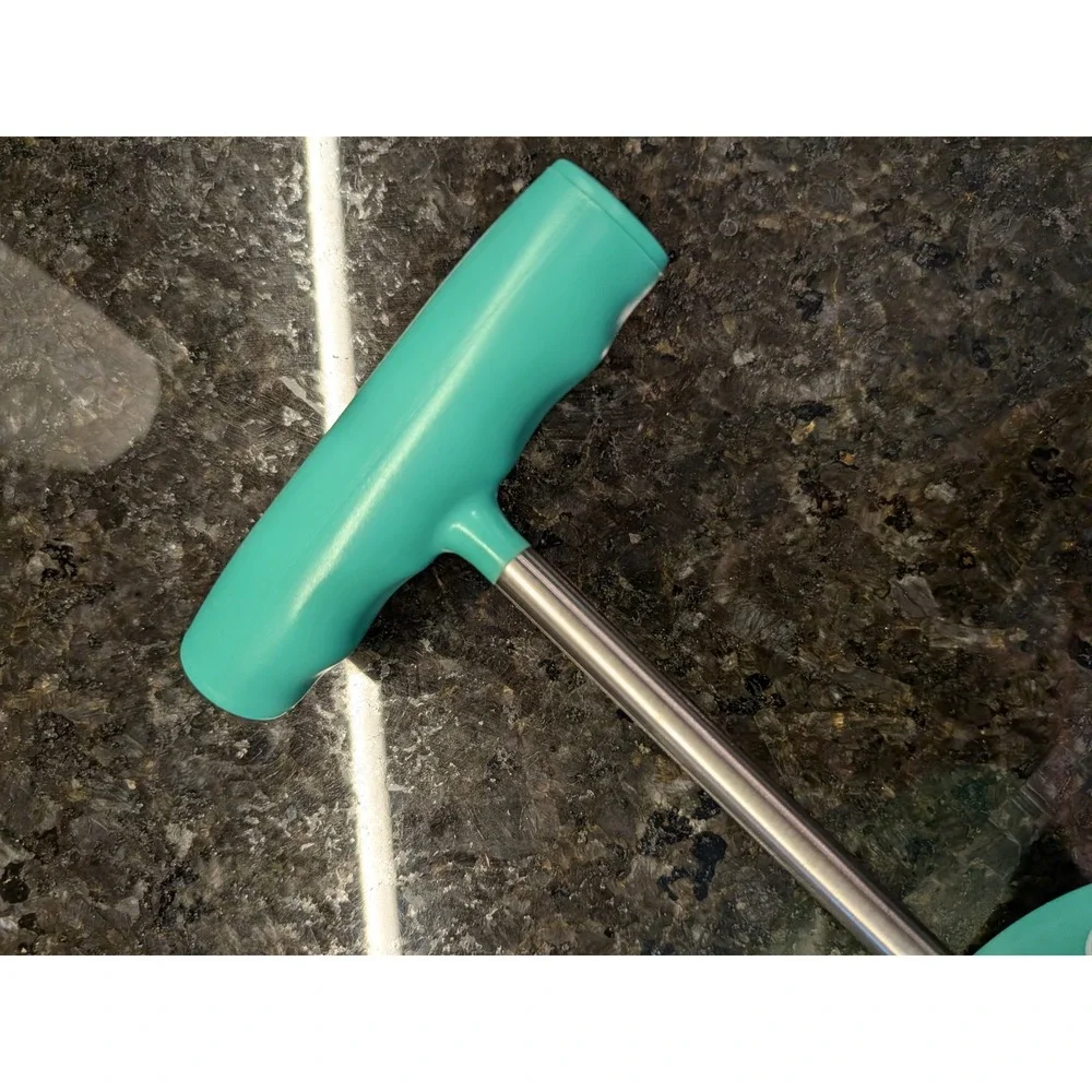 Pampered Chef‎ Whipped Cream Maker #1461 Teal Handheld Manual Whipper